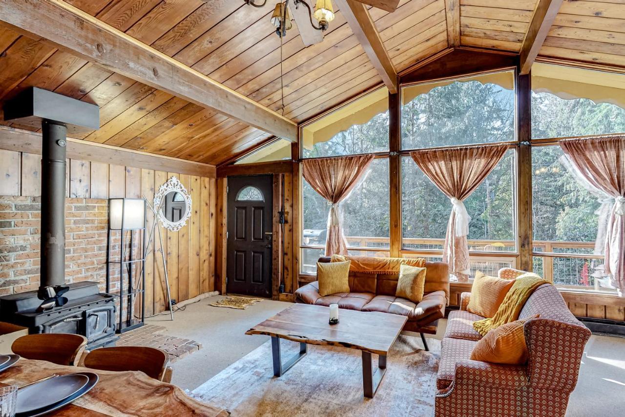Cozy Cedar Cabin Sedro Woolley Dış mekan fotoğraf